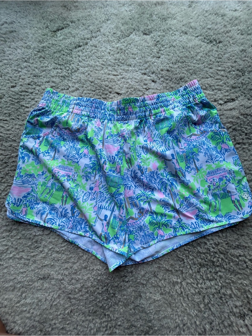 EUC Lilly Pulitzer Backcourt Shorts